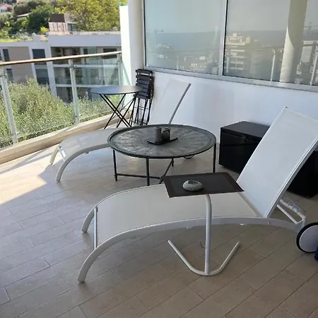 Grand 3 pièces avec terrasse vue mer tout confort Beausoleil Esterno foto